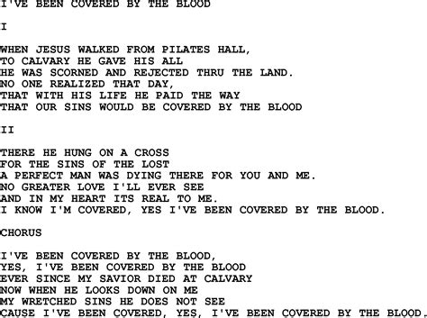 the blood lyrics|The Blood Lyrics